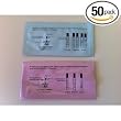 Combo Pack 40 (LH) Ovulation Tests + 10 (HCG) Pregnancy Test Strips