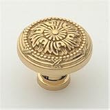 St. Georges 1402PB 1-1/2 Knob Polished Brass