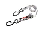 Master Lock 3113DAT Spring Clamp Tie Down with Strap Trap and S Hooks with Clip Pack of 2 Master Lock 3113DAT Spring Clamp Tie-Down with Strap Trap and S Hooks with Clip - Pack of 2