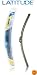 Rain-X 5079277 Latitude 8-In-1 Premium Graphite Coated Wiper Blade - 20