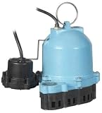 LITTLE GIANT ENERGY SAVING 1/3 HP SUMP PUMP