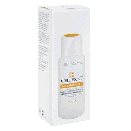 Cellex-C Sunscreen and Moisturizer, Sun Care SPF 30+, 3.3 oz (100 ml)