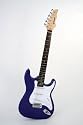 Crescent Metallic Blue Electric Guitar Package with 10 Watt Amp -
Beginner Kit