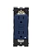 Leviton Renu Tamper-Resistant GFCI Outlet REG15-RN, 15A-125VAC, in Rich Navy