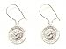 Sterling Silver St. Christopher Earrings