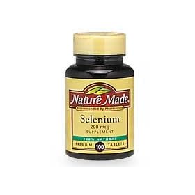 Nature Made Selenium Supplement Tablets, 200 mcg, 300-Count Bottles