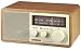 New Sangean Wooden MDF Cabinet Wood Table Top Radio Soft And Precise Tuning LED Indicator AUX-In REC