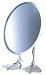 Duck Mirror - Polished Pewter Cast Duck Feet And Oval Mirror