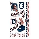 Detroit Tigers Temporary Tattoos Set (Set of 6 Sheets)