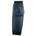 Medium Pocketknife Clip Pouch, Leather, Black