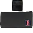 Boston Red Sox Leather & Nylon Checkbook Cover - MLB Baseball Fan Shop Sports Team Merchandise