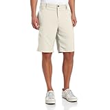 Adidas Climalite 3-Stripes Tech Short, 32-Inch, Ecru