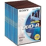 Electronics : Sony DVD-R 4.7Gb (8X Speed) Videobox 10pk