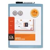 Quartet QRTMHOW8511 Magnetic Whiteboard- 8-.50in.x11in.- Assorted Plastic Frame