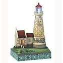 Jim Shore Lighted HECETA HEAD LIGHTHOUSE 4013217 NIB
