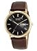 Men's Eco-Drive Strap Black Dial