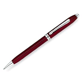 Cross Townsend Ruby Lacquer Ballpoint Pens