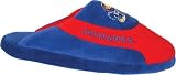 Comfy Feet Kansas Jayhawks Low Pro Stripe Slippers Extra Large
