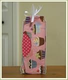 Baby Bib & Burp Cloth Gift Set - Sweet Pink Cupcakes