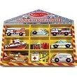 Melissa & Doug Deluxe Wooden Rescue Vehicles Set