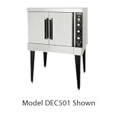 208V 3 Phase Hobart DEC502 Full Size Double Deck Electric Convection Oven