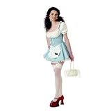 Womens Sexy Miss Dorothy Costume (Stockings, shoes and basket not included)