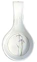 Corelle Coordinates Shadow Iris Melamine Spoon Rest