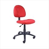 Boss Office Products B325-PK, Boss Pink Microfiber Deluxe Posture Chair