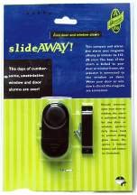 Slide Away Alarm Black