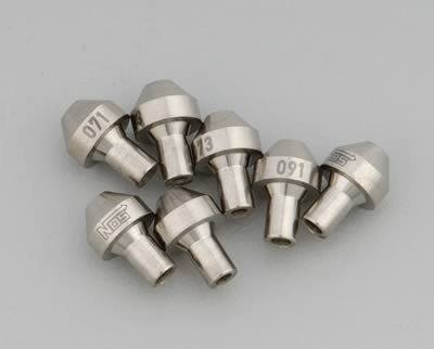 NOS 13726 Cheater Stainless Steel Flare Jets - Set of 7