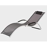 Details zu "Siena Garden 104894 Liege Adria,silber schwarz L 177 x B 63 x H 70 cm" Details zu "Siena Garden 104894 Liege Adria,silber schwarz L 177 x B 63 x H 70 cm"