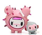 Tokidoki Mini Cactus Pups Pink Timidina - Designer Vinyl Figure
