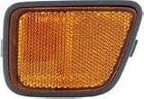 97-01 HONDA CR-V crv CORNER LIGHT LH (DRIVER SIDE) SUV, Reflector On Bumper (1997 97 1998 98 1999 99 2000 00 2001 01) 18-5098-01 33851S10A01
