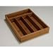 Kitchen & Housewares : Trubamboo Bamboo Flatware Tray Small