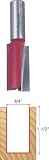 Freud 12-156 3/4-Inch Diameter by 1-1/2-Inch Double Flute Straight Bit