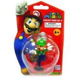 Super Mario Brothers Master Replicas 3 Inch PVC Figure Series 2 Luigi