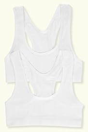 2 Pack Older Girls Plain Seamfree Crop Tops