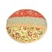 Abby Patch Pet Bed - Round Shape (Multicolored) (4H x 36W x 36D)