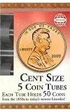 Cent Size: 5 Coin Tubes