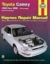 Haynes Toyota Camry Automotive Repair Manual: All Toyota Camry and Avalon Models 1992 thru 1996 (Haynes Repair Manuals)
