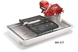 MK Diamond 160028 MK-377 1 3 Horsepower 7-Inch Wet Tile Saw
