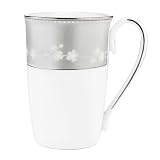 Lenox Bellina Bone China Platinum Banded Accent Mug
