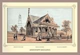 12 X 18 Stretched Canvas Poster Centennial International Exhibition, 1876 - Mississippi Building