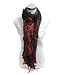 Ffled 100% Viscose Fringed Scarf In Fancy Gift Box With Free Shipping, Brown Image #1