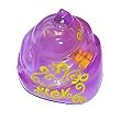 Xia Xia Pets Hermit Crab Shell Purple with Yellow Swirls