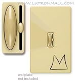 Lutron CN-10P-WH Ceana Single Pole 1000W Preset Dimmer, White by Lutron [並行輸入品]