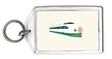 Japanese Bullet Train Keychain