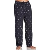 Nautica Men's Golfer Printed Flannel Pant