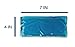 3 Count: Generic Uncovered Freezable Gel Ice Packs for Sports, Injuries, and Cold Therapy (4 IN X 7 IN)