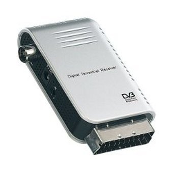 DVB-T Empfangs-Gerät RECEIVER SCART + TV Fernbedienung